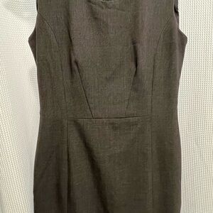 Calvin Klein Charcoal Sleeveless Midi Dress